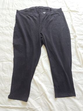 torrid Black Stretch Cotton Leggings